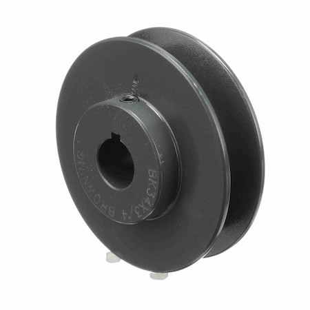 Browning 1 Groove Cast Iron FHP - Finished Bore Sheave BK34X3/4